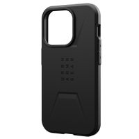 UAG Civilian Backcover MagSafe für das iPhone 15 Pro - Schwarz