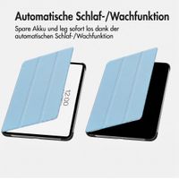 imoshion Trifold Klapphülle Apple iPad Air 13 Zoll (2026) M4 / (2025) M3 / (2024) M2 - Hellblau