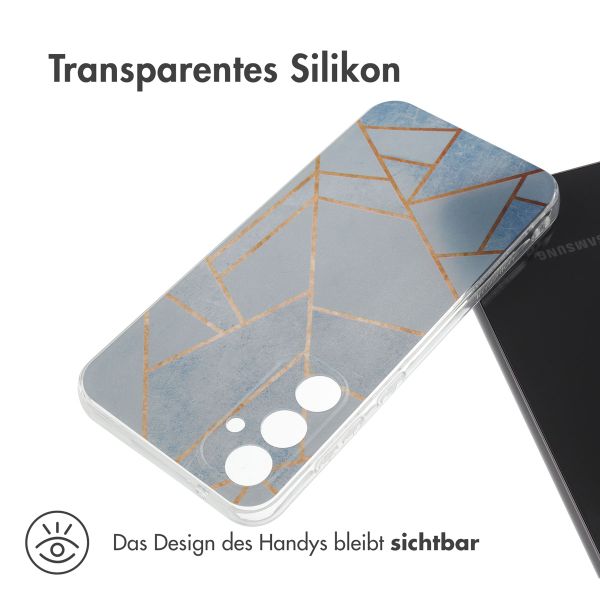 imoshion Design Hülle Samsung Galaxy S23 FE - Blue Graphic