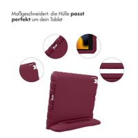 imoshion Schutzhülle mit Handgriff kindersicher Apple iPad 9 (2021) 10.2 Zoll / iPad 8 (2020) 10.2 Zoll / iPad 7 (2019) 10.2 Zoll - Velvet Plum