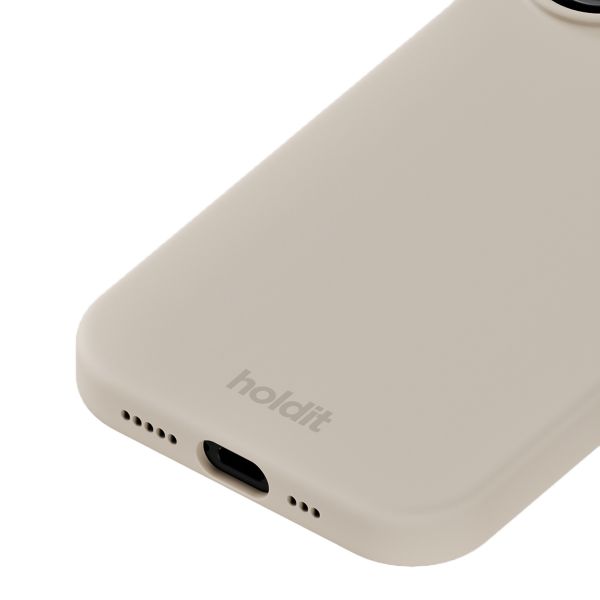 Holdit Silicone Case Apple iPhone 17 - Light Beige