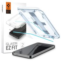 Spigen GLAStR Fit Displayschutzfolie  + Applicator für das Samsung Galaxy S24 Plus