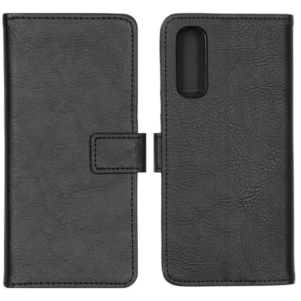 imoshion Luxuriöse Klapphülle Schwarz für Oppo Find X2