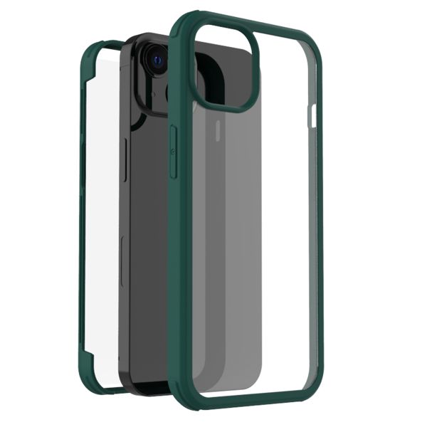 Accezz 360° Rundumschutzhülle für das Apple iPhone 14 Plus - Grün