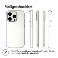 Accezz TPU Clear Cover für das iPhone 14 Pro - Transparent