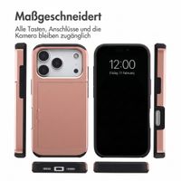 imoshion Backcover mit Kartenfach Apple iPhone 18 Pro / 17 Pro - Rose Gold