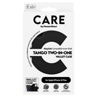 CARE by PanzerGlass Tango 2-in-1 Wallet Case MagSafe für das iPhone 16 Plus - Schwarz