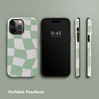 Selencia Vivid Back Cover iPhone 14 Pro Max - Groovy Sage Green