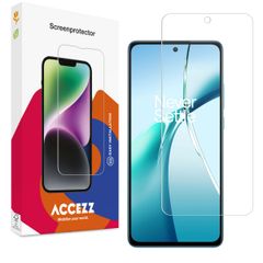 Accezz Screen Protector aus gehärtetem Glas OnePlus Nord CE 4 Lite 5G