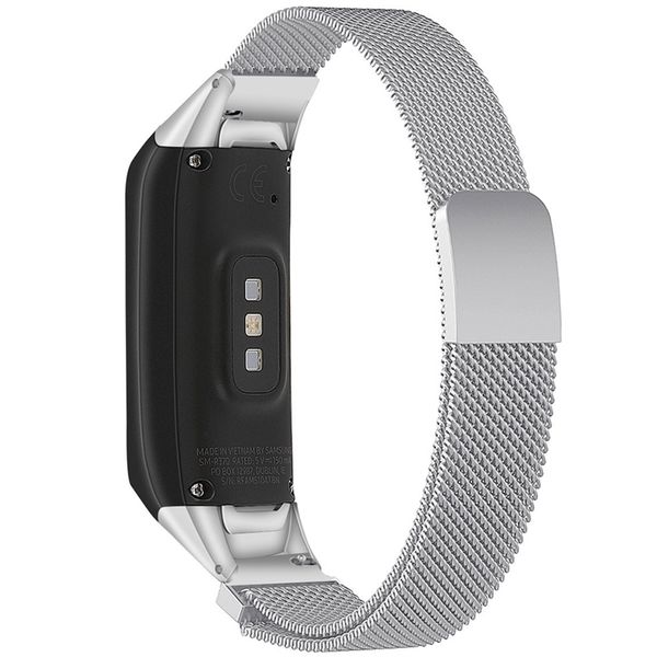 imoshion Milanese Watch Armband für Samsung Galaxy Fit - Silber