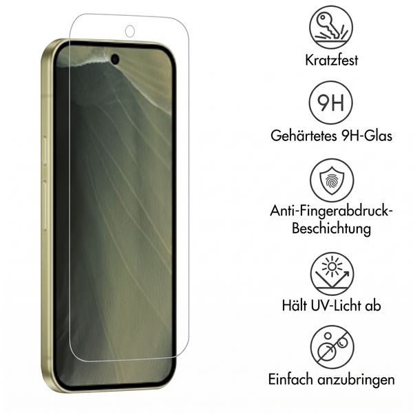 Accezz Displayschutz 2er-pack aus gehärtetem Glas Google Pixel 11