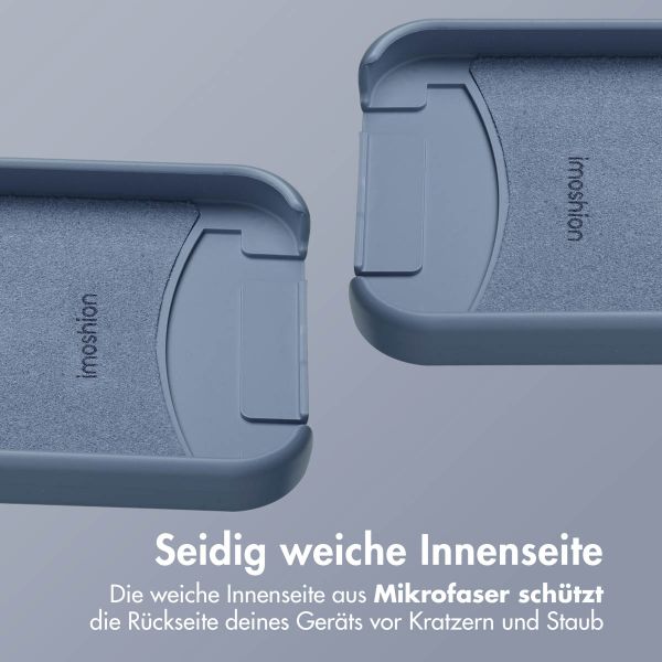 imoshion Color Backcover mit abnehmbarem Handykette und MagSafe Apple iPhone 15 Pro Max - Ash Blue