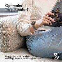 imoshion Mailändische Magnetarmband für das Fitbit Inspire - Größe S - Silber