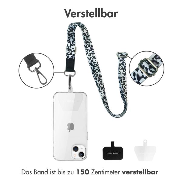 imoshion ﻿Universell verstellbares Telefonband + Handschlaufe - Leopard