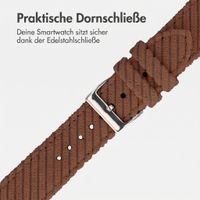 imoshion Corduroy-Band für Apple Watch | 44/45/46/49 mm - Braun