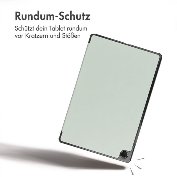 imoshion Trifold Klapphülle Samsung Galaxy Tab A11 Plus - Hellgrün