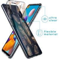 imoshion Design Hülle für das Samsung Galaxy A21s - Federn