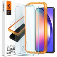 Spigen GLAStR EZ Fit Displayschutzfolie + Applicator 2-pack für das Samsung Galaxy A54 (5G)