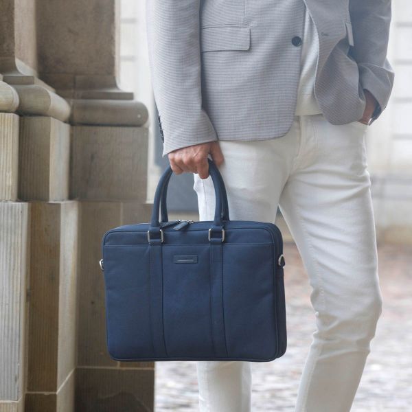 dbramante1928 Fifth Avenue Laptoptasche 15-15,6 Zoll - Recyceltes Material - Blau