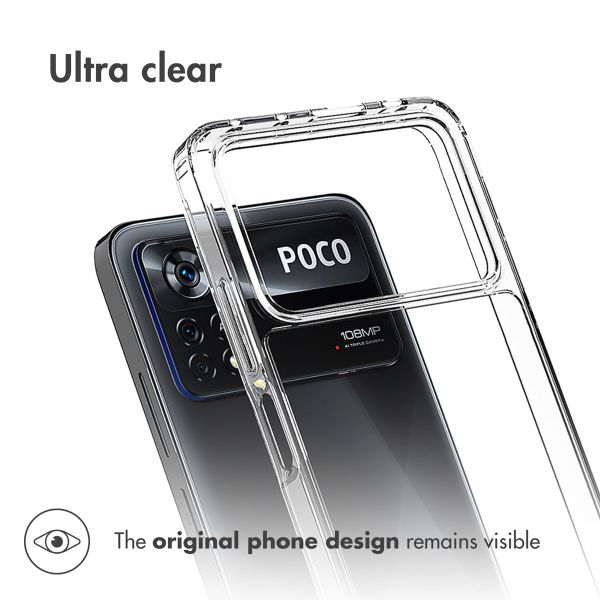 Accezz Xtreme Impact Case Xiaomi Poco X4 Pro 5G - Transparent