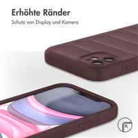 imoshion EasyGrip Back Cover für das iPhone 11 - Aubergine