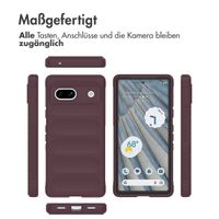 imoshion EasyGrip Back Cover für das Google Pixel 7a - Aubergine