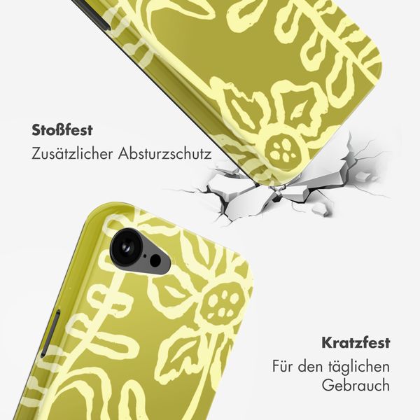 Selencia Vivid Back Cover Apple iPhone 17e / 16e - Chalky Bloom