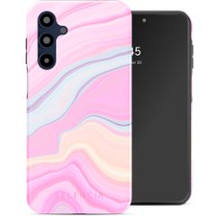 Selencia Vivid Back Cover Samsung Galaxy A16 - Pastel Lipstick Marble