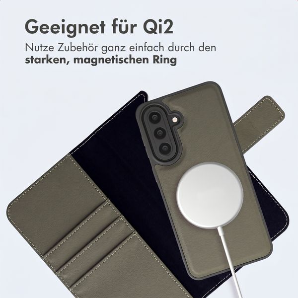 imoshion Herausnehmbare 2-in-1 Luxus-Bookcase Samsung Galaxy A57 (5G) - Grün