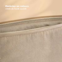 Selencia Cord Laptop Hülle 13-14 Zoll - Laptop Sleeve - Beige