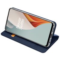 Dux Ducis Slim TPU Klapphülle für das OnePlus Nord N100 - Dunkelblau