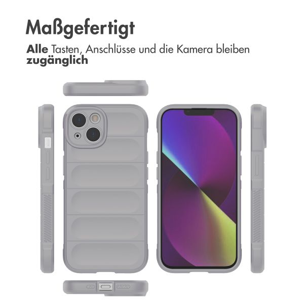 imoshion EasyGrip Back Cover für das iPhone 14 - Grau