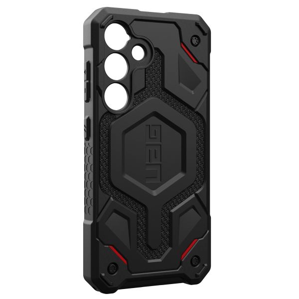 UAG Monarch Pro Backcover für das Samsung Galaxy S24 - Kevlar Black