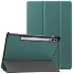 imoshion Trifold Klapphülle Samsung Galaxy Tab S10 Plus / Tab S9 FE Plus / Tab S9 Plus - Dunkelgrün