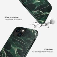 Selencia Vivid Tough Back Cover für das iPhone 13 - Chic Marble Quartz