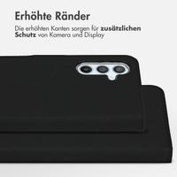 Accezz Wallet TPU Klapphülle Samsung Galaxy A54 (5G) - Schwarz