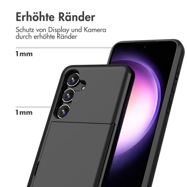 imoshion Backcover mit Kartenfach Samsung Galaxy S24 - Schwarz