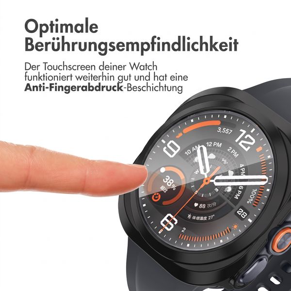 imoshion Full Cover Hard Case Samsung Galaxy Watch Ultra 2 (2026) - Schwarz