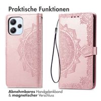 imoshion Mandala Klapphülle Xiaomi Redmi 12 - Rosé gold