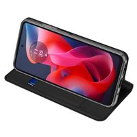 Dux Ducis Slim TPU Klapphülle für das Motorola Moto G04 / G24 / G24 Power - Schwarz