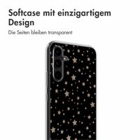 imoshion Design Hülle Samsung Galaxy A34 (5G) - Stars Beige Reverse