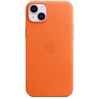 Apple Leder-Case MagSafe für das Apple iPhone 14 Plus - Orange