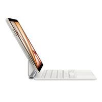 Apple Magic Keyboard für das Apple iPad Air 11 Zoll (2025) M3 / (2024) M2 / Air 5 (2022) / Air 4 (2020) - QWERTY - Weiß