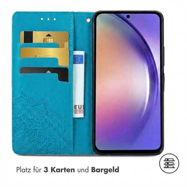 imoshion Mandala Klapphülle Samsung Galaxy A55 - Türkis