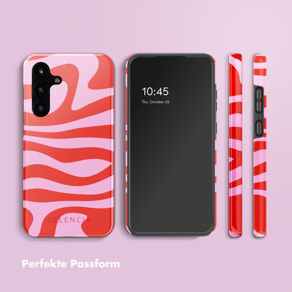 Selencia Vivid Back Cover Samsung Galaxy S25 FE - Dream Swirl Pink