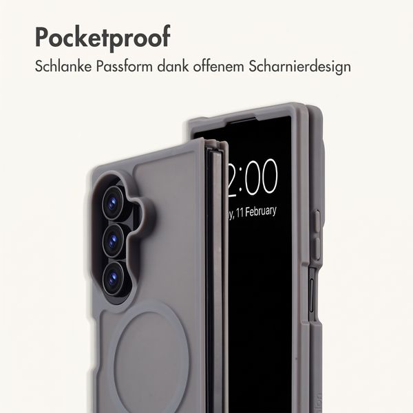imoshion Color Guard Back Cover mit MagSafe Samsung Galaxy Z Fold 8 Ultra - Grau