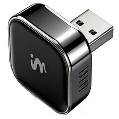 imoshion Mini 2-in-1 Auto-Dongle - Kabelloses CarPlay und Android Auto - Schwarz