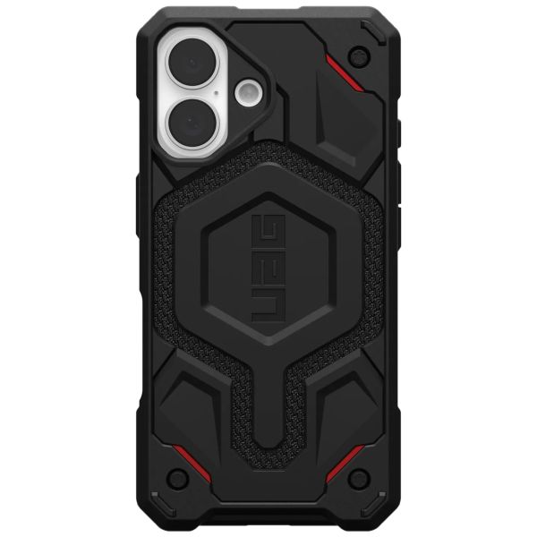 UAG Monarch Pro Backcover Apple iPhone 16 - Kevlar Black