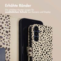 imoshion Design Klapphülle Samsung Galaxy A25 (5G) - Black And White Dots