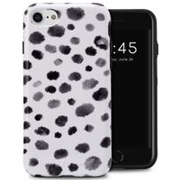 Selencia Vivid Tough Back Cover für das iPhone SE (2022 / 2020) / 8 / 7 / 6(s) - Trendy Leopard